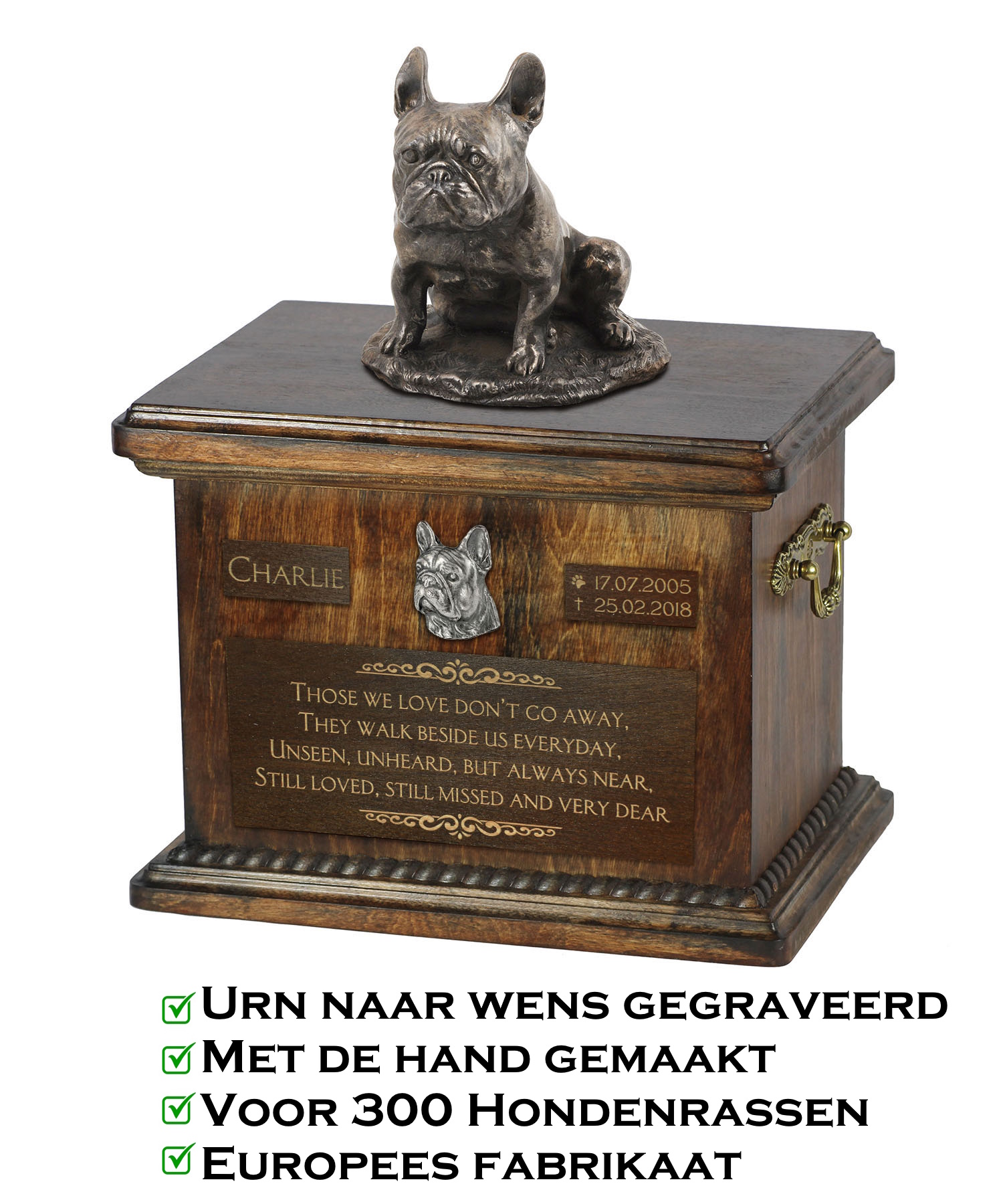 Urn Franse Bulldog